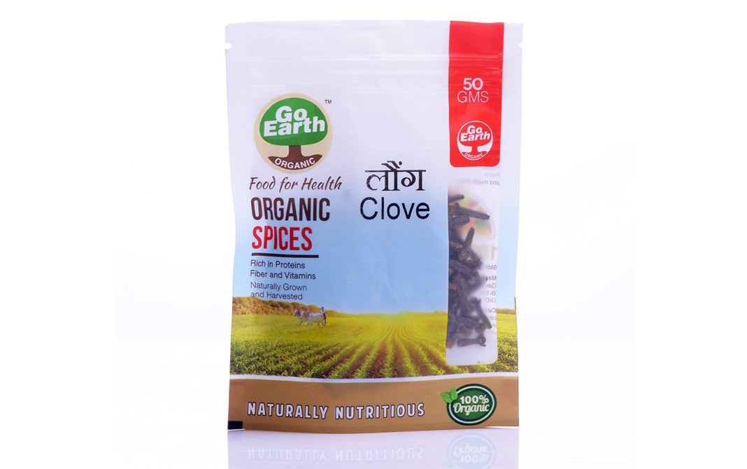 Go Earth Organic Clove    Pack  50 grams